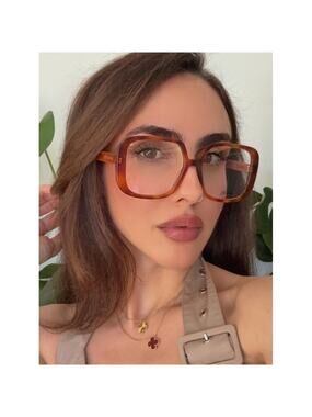 NEW Dior LaParisienneDiorO S1I Eyeglasses Frames Brown
